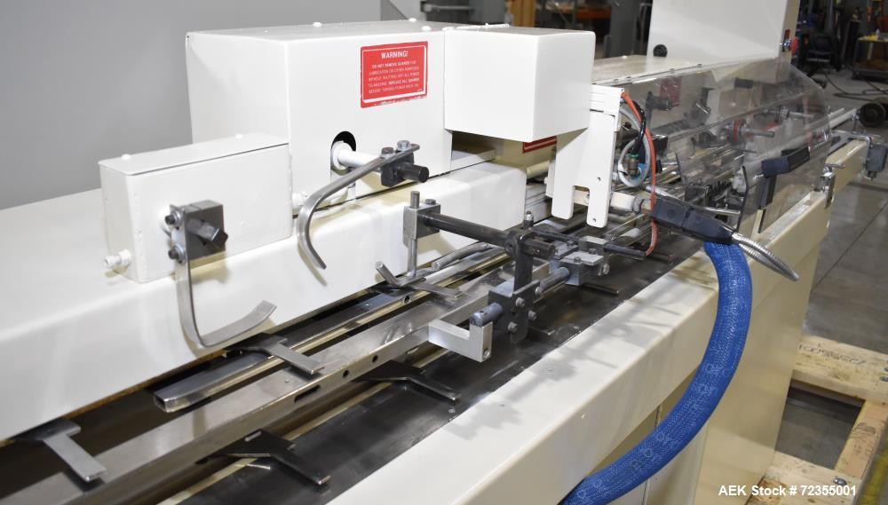 Used- Bivans Model 74G Vertuck Semi-Automatic Vertical Cartoner.